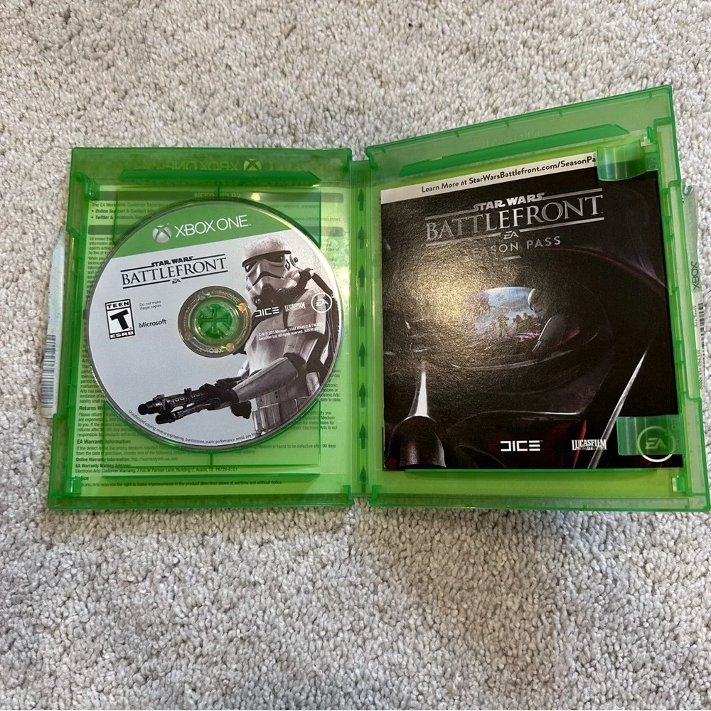 Xbox One | Star Wars Battle Front Delux Edition (2015) | Case & Game